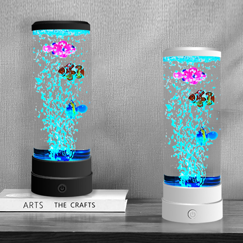 Home Decor Light - Simulated LED Multi-color Bubble Fish Atmosphere