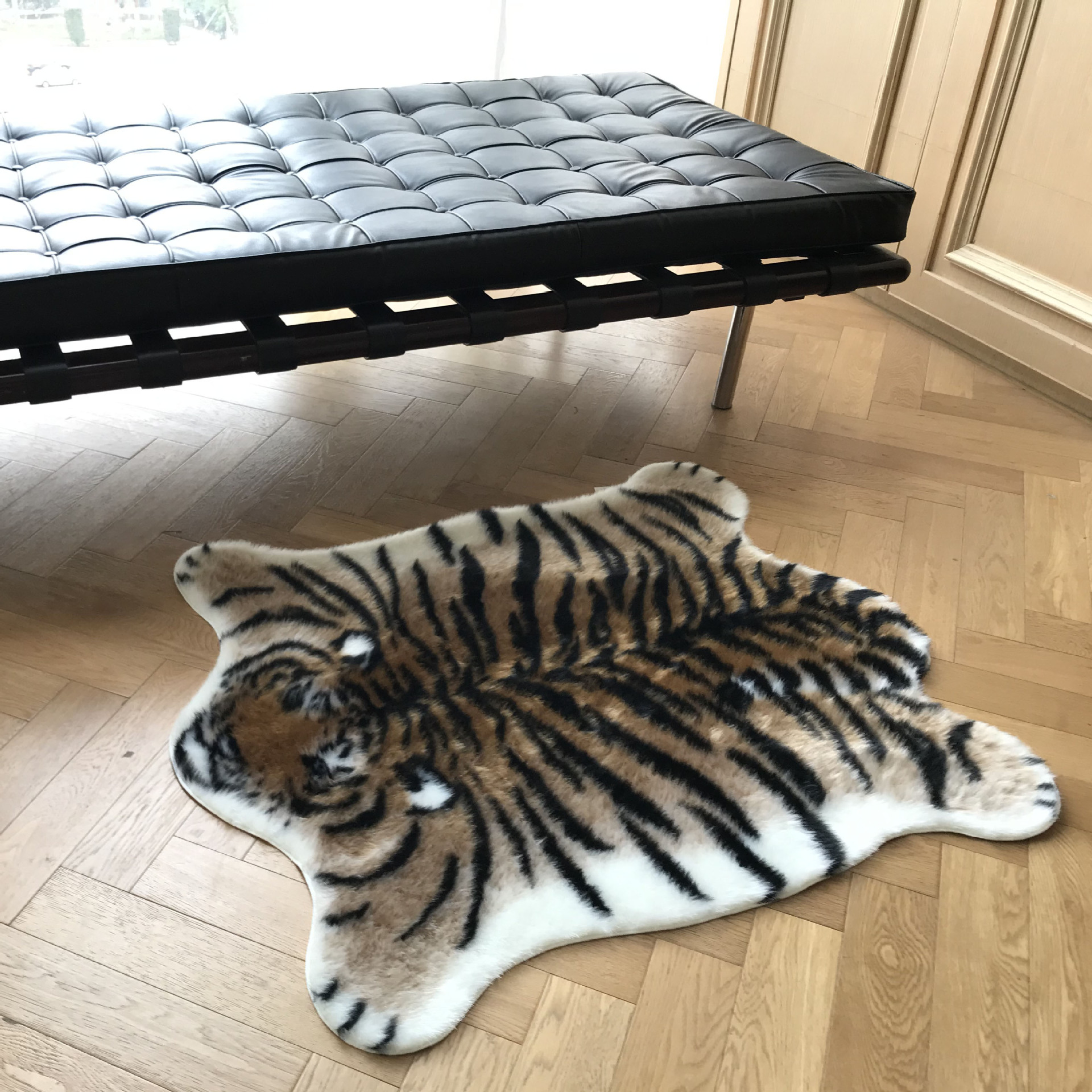 Cowhide Rug Faux - New Tiger Printed Rug Cowhide Faux