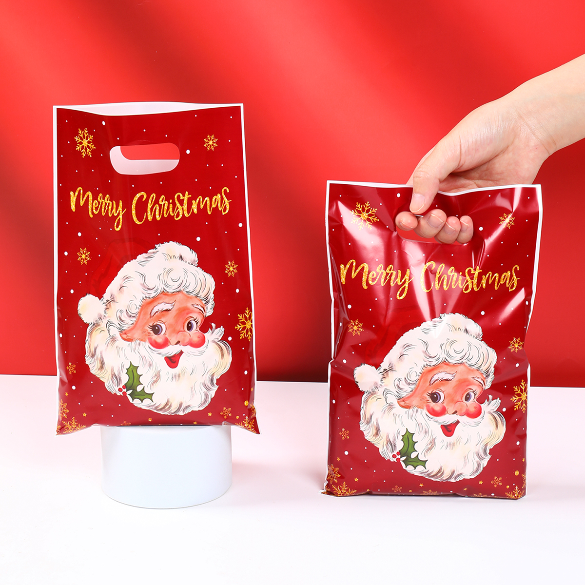 Home Decor Trends 2025 - Christmas Gift Bags Merry Christmas Decorations