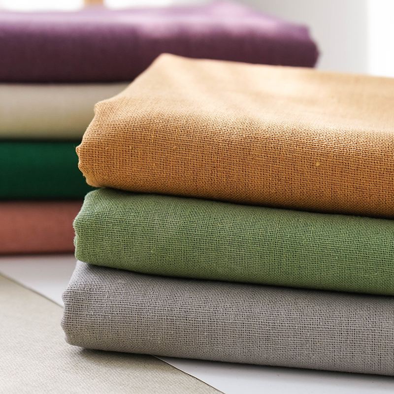 Linen Table Runner - 135x50/200cm Soft Faux Cotton Linen Fabric