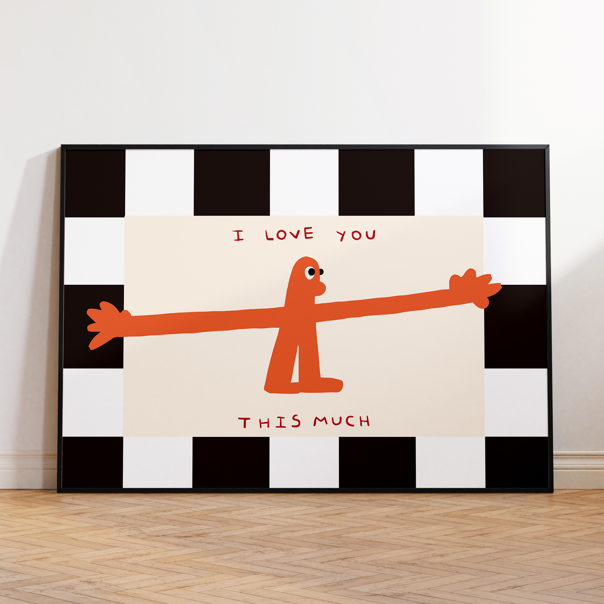 Home Decor Quotes - I Love You This Much Quote