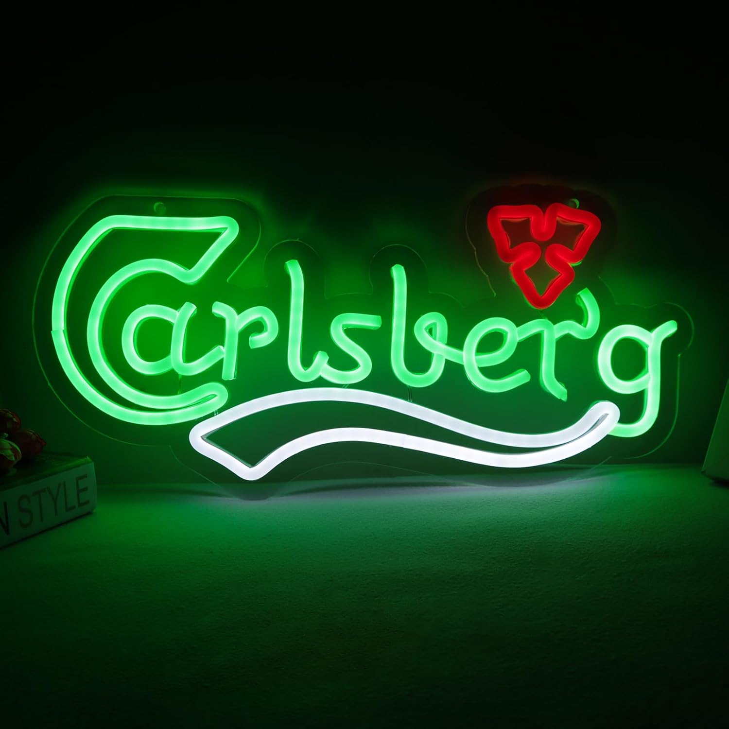 Home Decor Wall Art - Beer Neon Sign Business USB Led