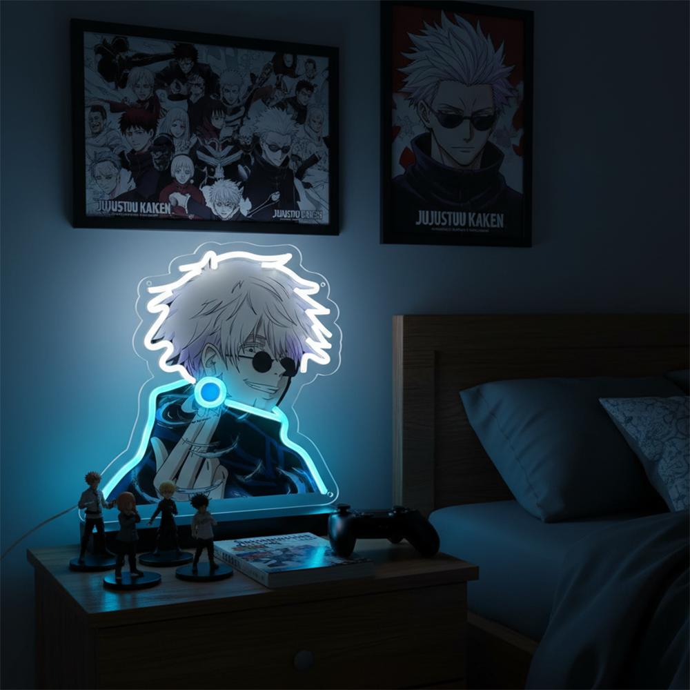 Home Decor Light - Custom Animes Jujutsu Kaisen Gojo Neon