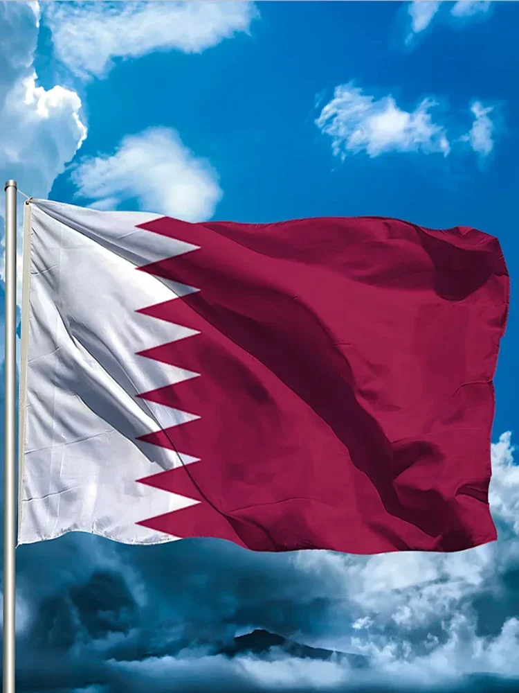 Home Decor Qatar - 60x90cm 90X150cm Qatar flag polyester hanging
