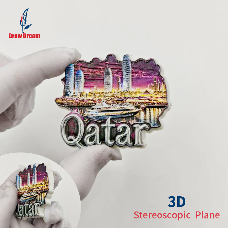 1Pc Qatar 3D Stereo Refrigerat - Home Decor Qatar 评论和价格