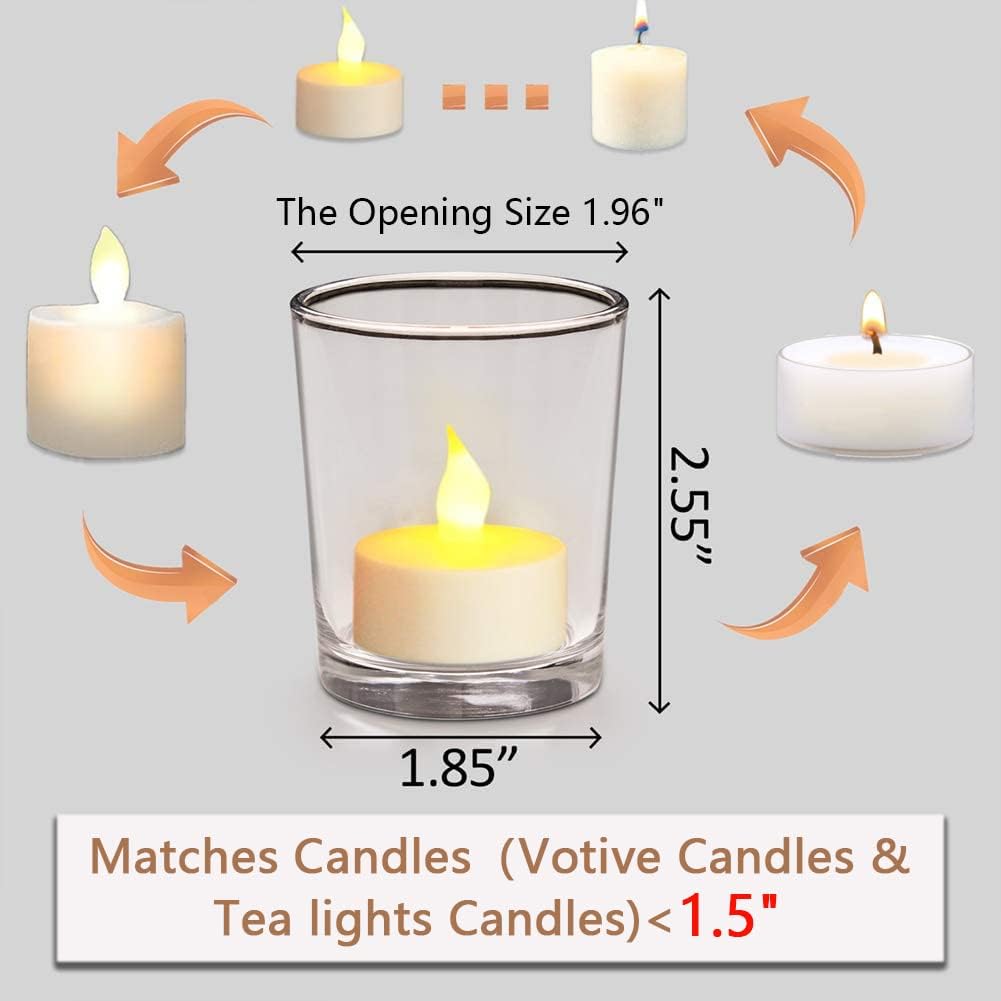 Glass Votive Candle Holders Se - Home Decor Free Images 评论和价格