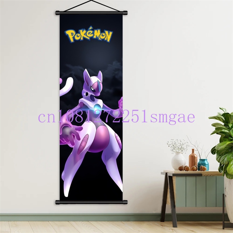 Pokémon Anime HD Scroll Painti - Canvas Painting 评论和价格