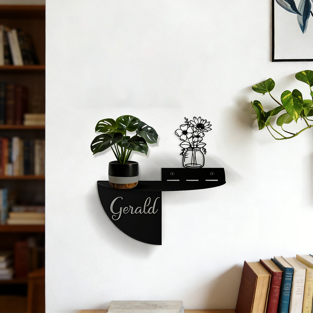 Custom Name Rural style flower - Home Decor Wall Art 评论和价格