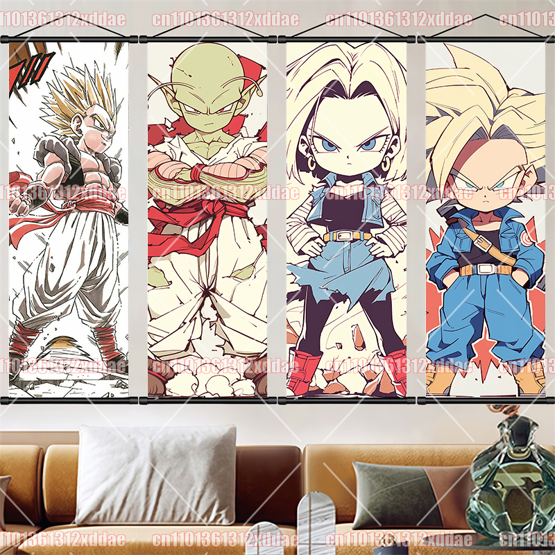 Dragon Ball Anime Scroll Paint - Canvas Painting 评论和价格