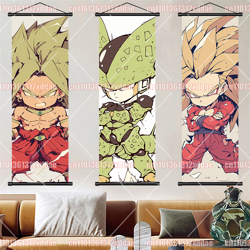 Dragon Ball Anime Scroll Paint - Canvas Painting 评论和价格