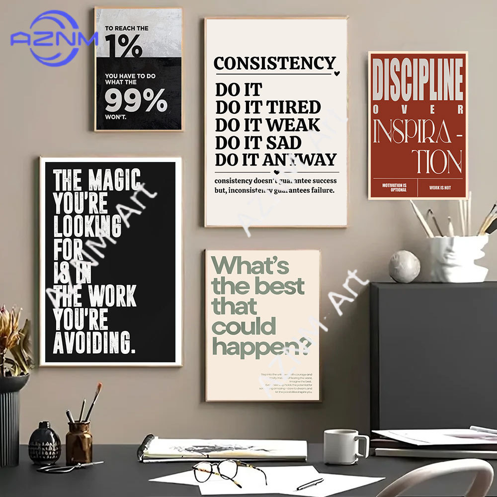 Minimalist Motivational Quotes - Home Decor Quotes 评论和价格