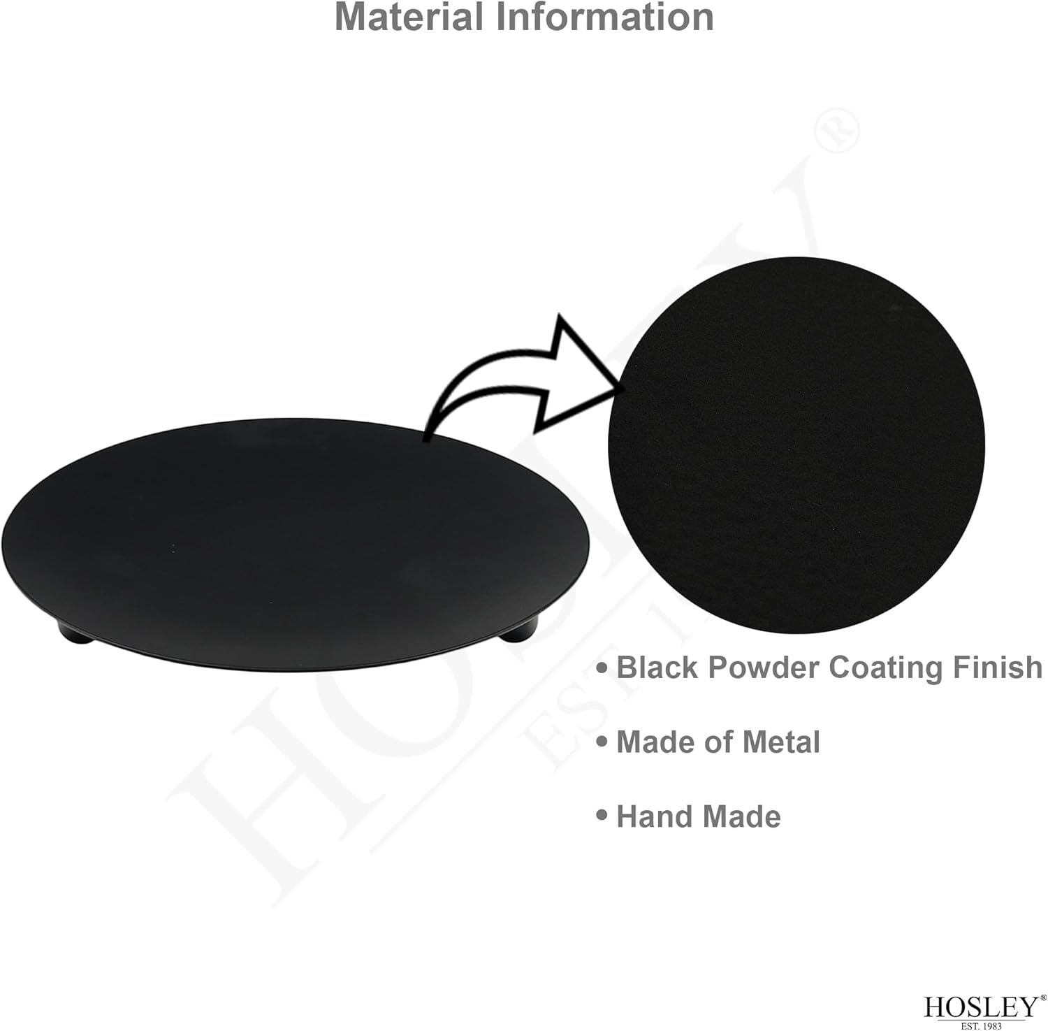 7-Inch Black Iron Pillar Candl - Home Decor Free Images 评论和价格