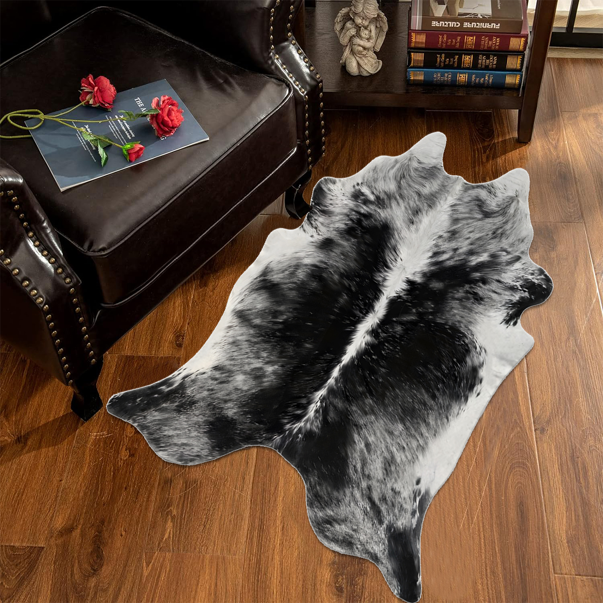 Artificial Cowhide Carpets for - Cowhide Rug Faux 评论和价格