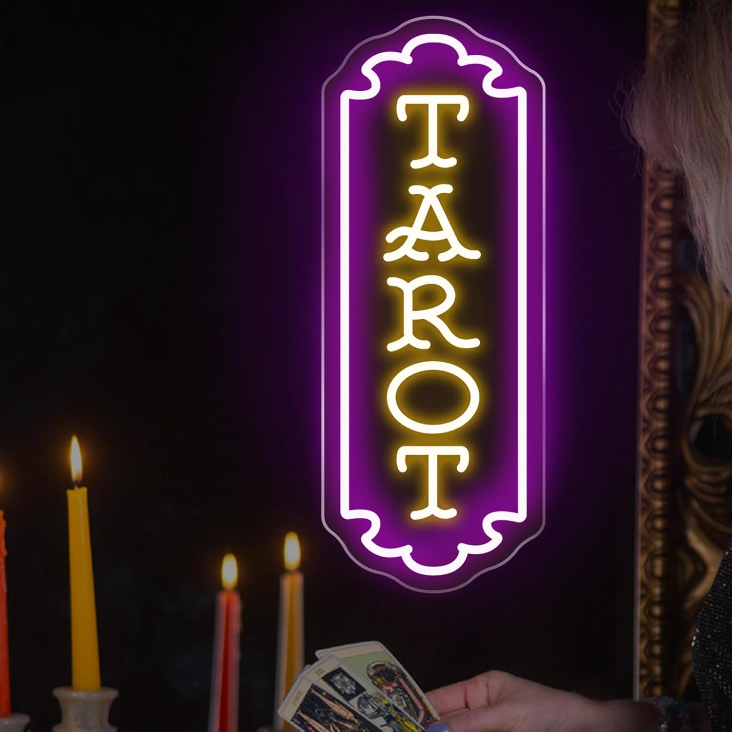 Tarot Neon Sign USB Powered My - Home Decor Light 评论和价格