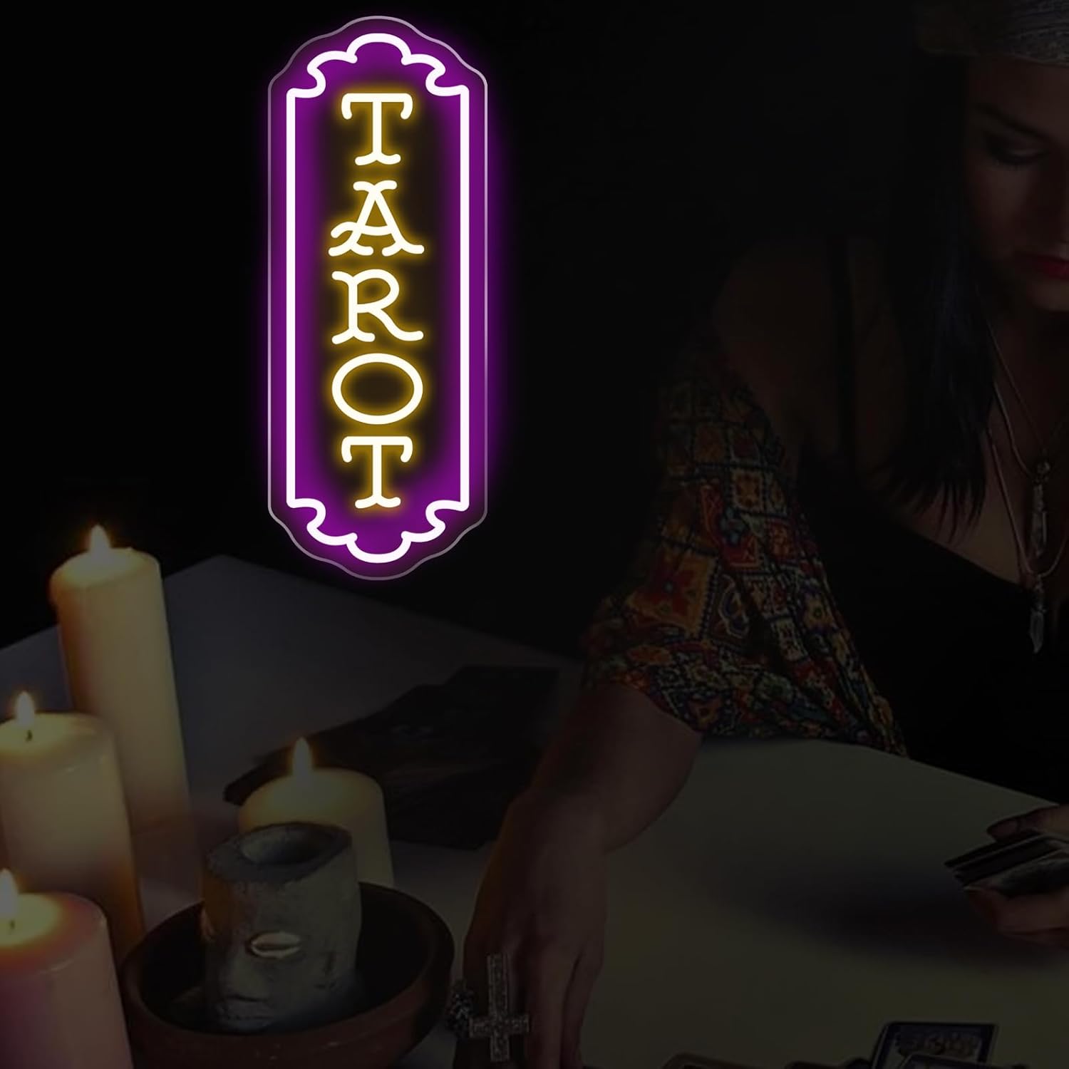 Tarot Neon Sign USB Powered My - Home Decor Light 评论和价格