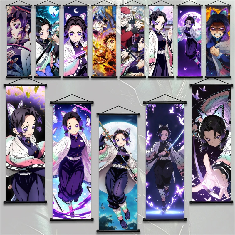 Shinobu Kocho Demon Slayer Art - Home Decor Wall Art 评论和价格