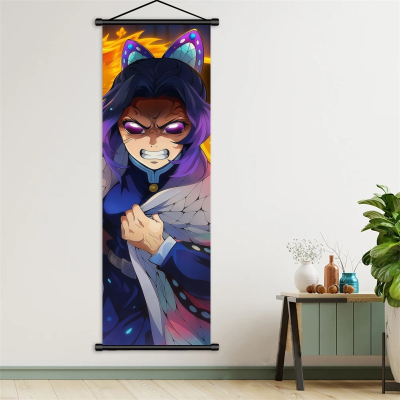 Shinobu Kocho Demon Slayer Art - Home Decor Wall Art 评论和价格