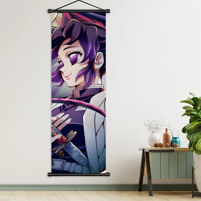 Shinobu Kocho Demon Slayer Art - Home Decor Wall Art 评论和价格