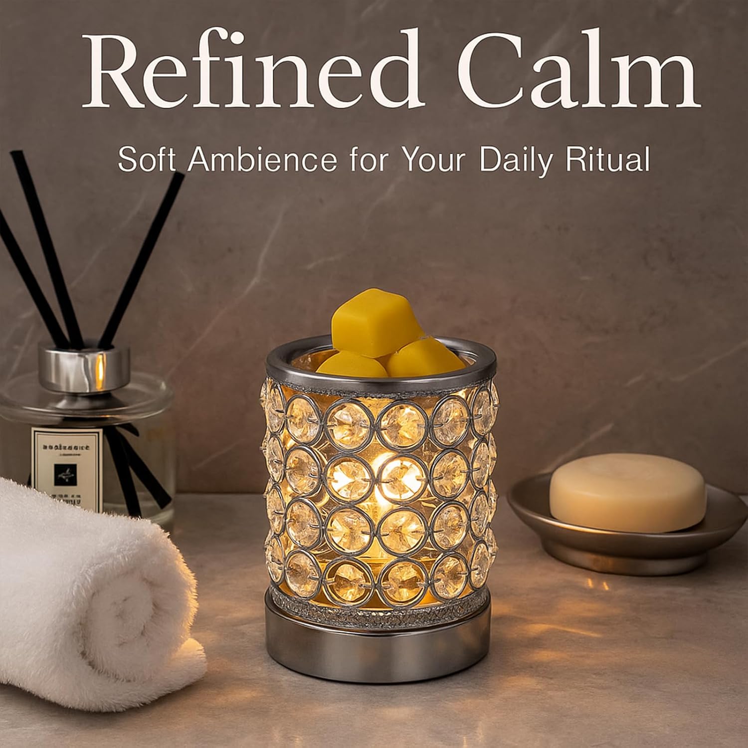 Electric Crystal Wax Melt Warm - Home Decor Free Images 评论和价格