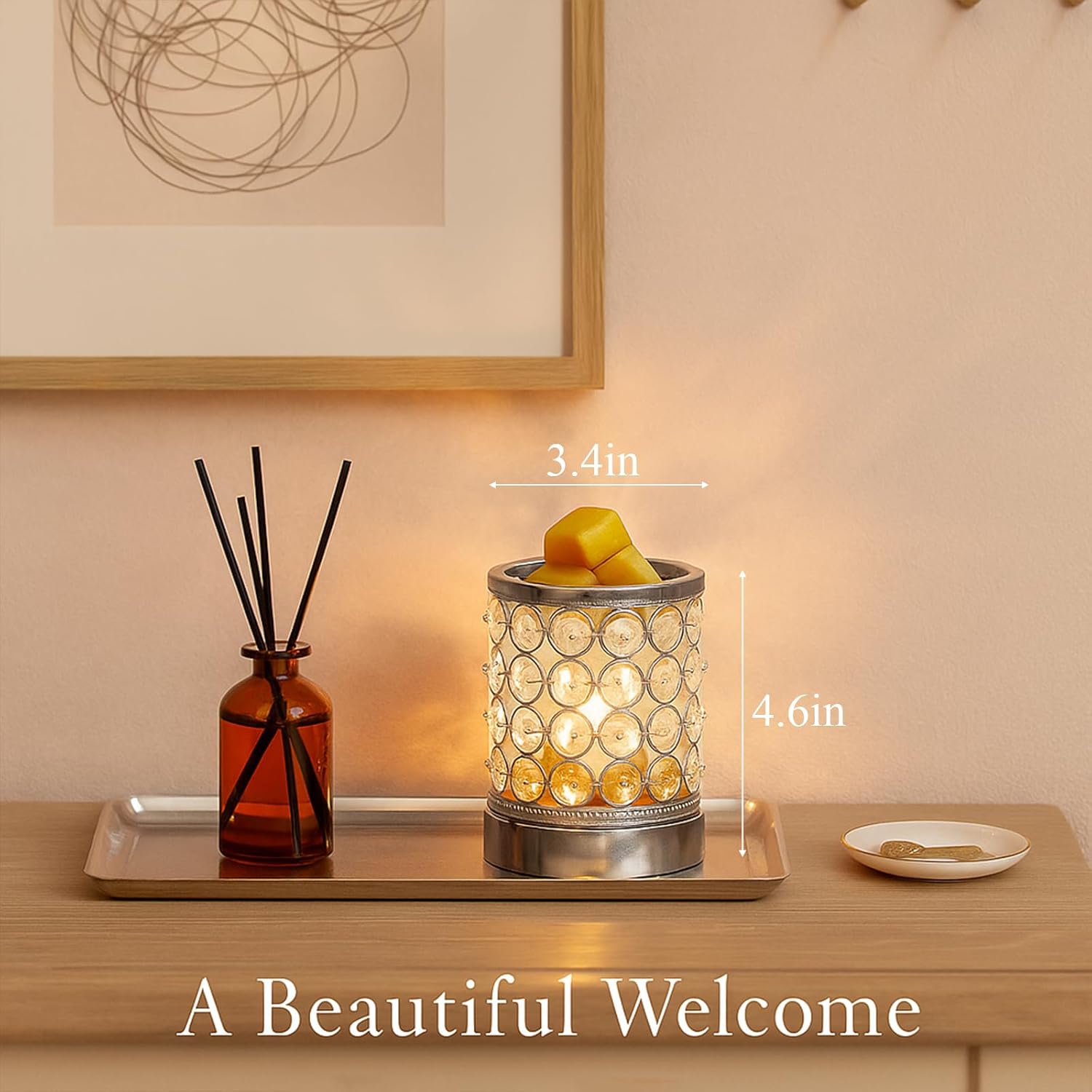 Electric Crystal Wax Melt Warm - Home Decor Free Images 评论和价格