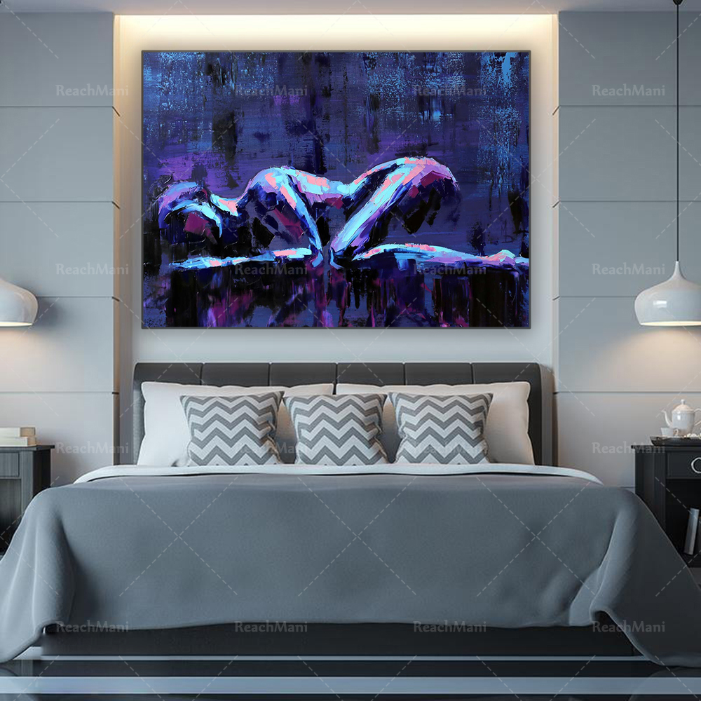Abstract Girl Prints, Love Abs - Home Decor Color Palettes 评论和价格