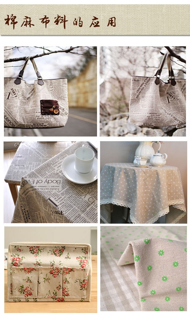 TERAMILA Poster Design Sewing  - Linen Table Runner 评论和价格