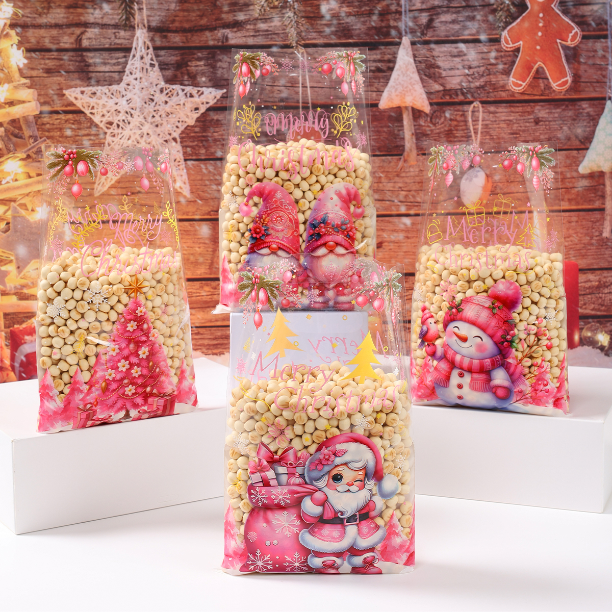 Christmas Gift Bags Merry Chri - Home Decor Trends 2025 评论和价格