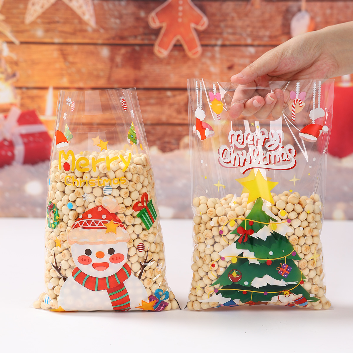 Christmas Gift Bags Merry Chri - Home Decor Trends 2025 评论和价格