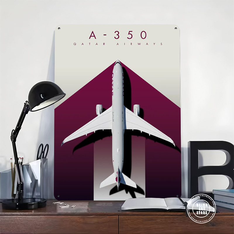 Qatar A-350 Oryx Majesty Metal - Home Decor Qatar 评论和价格