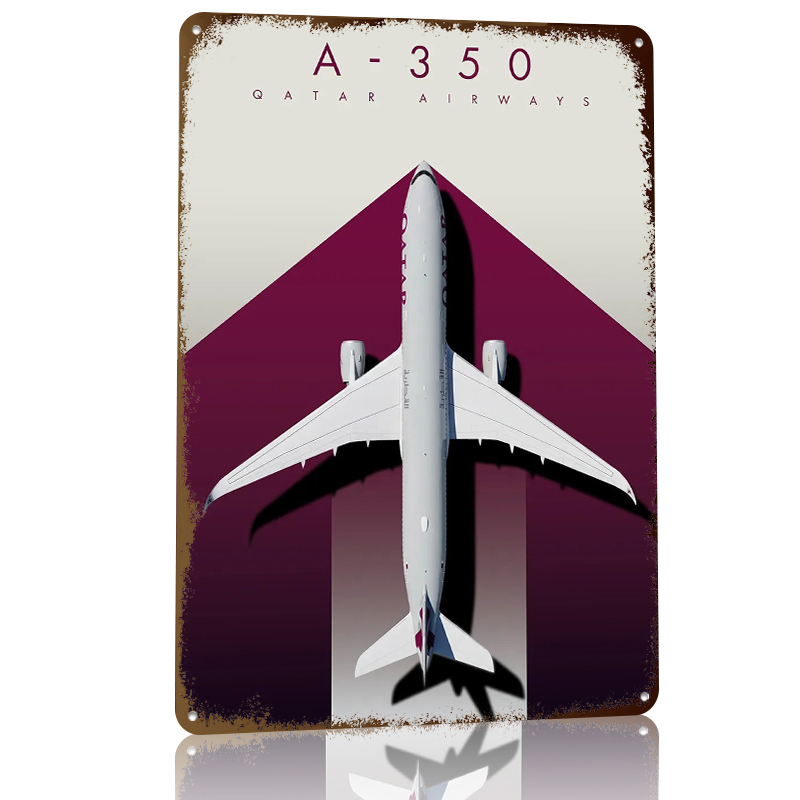 Qatar A-350 Oryx Majesty Metal - Home Decor Qatar 评论和价格