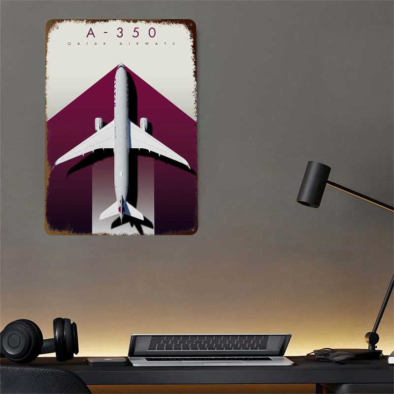 Qatar A-350 Oryx Majesty Metal - Home Decor Qatar 评论和价格