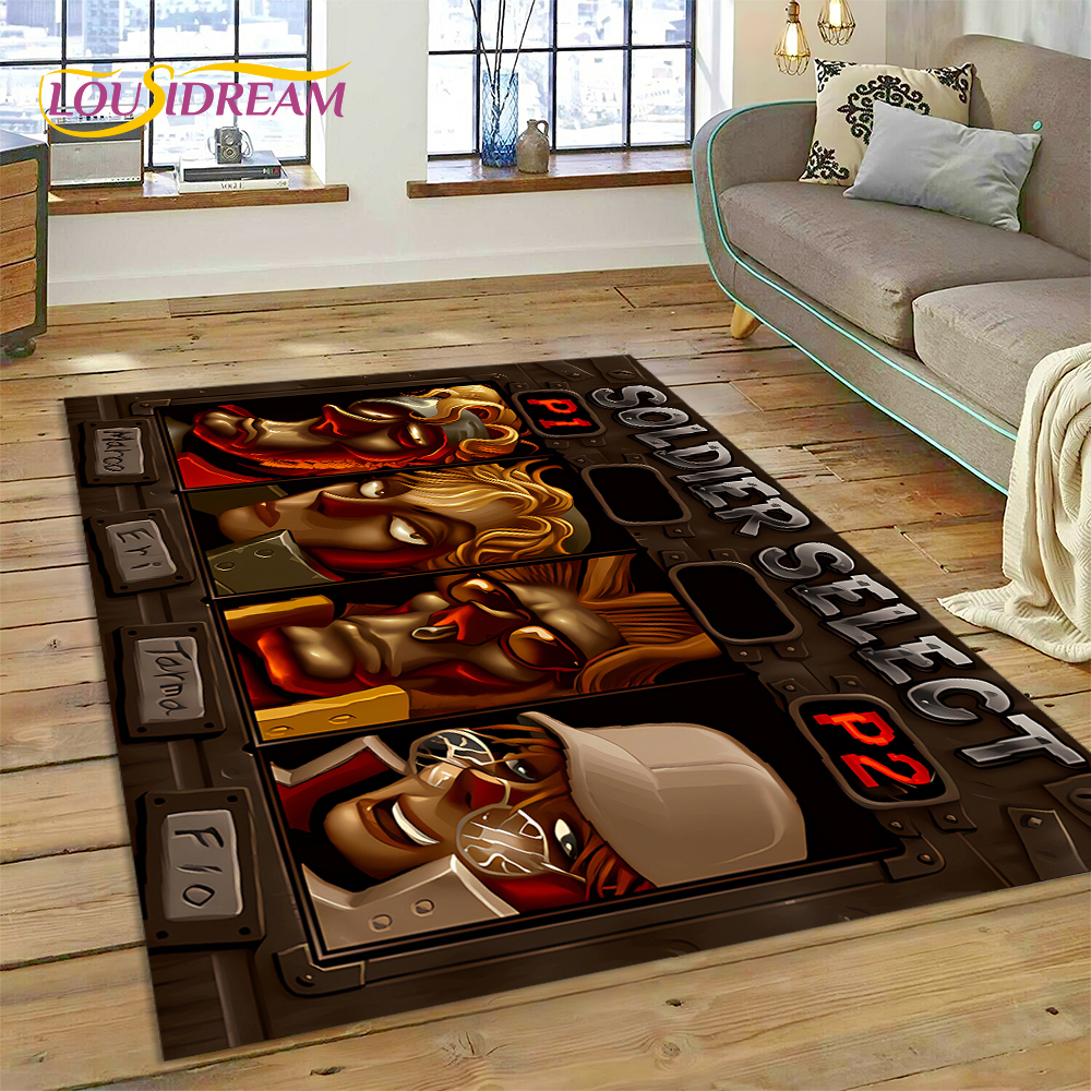 Metal Slug Retro Game Cartoon  - Home Decor Game Online 评论和价格