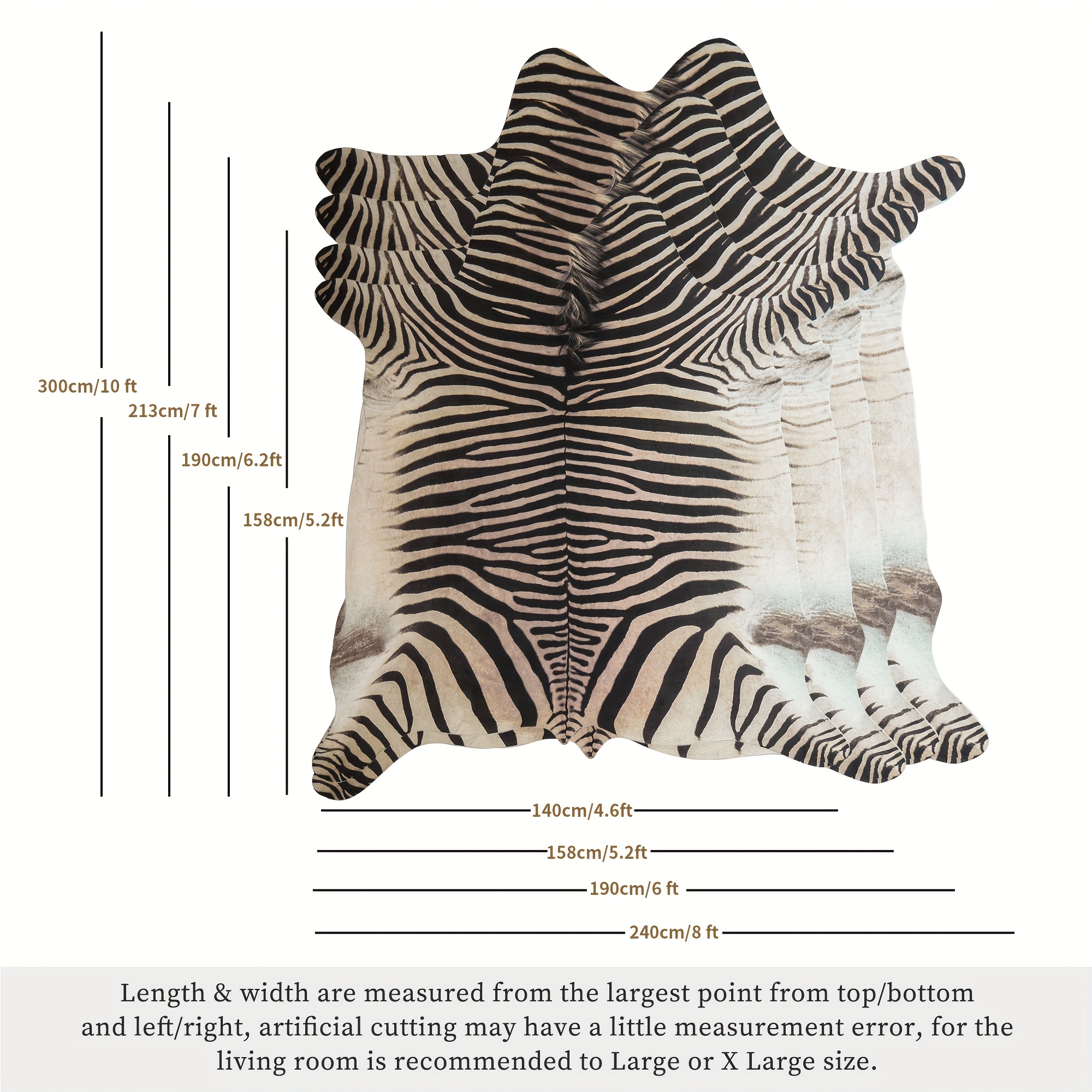 Faux Cowhide Rug, Western Styl - Cowhide Rug Faux 评论和价格