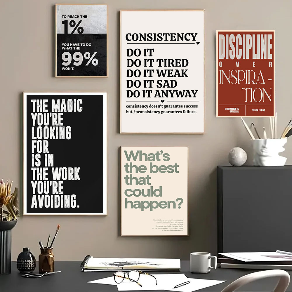 Minimalist Motivational Quotes - Home Decor Quotes 评论和价格