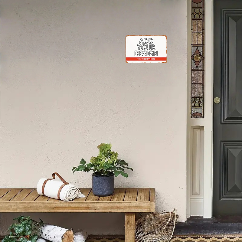 5.2D Flat Custom Metal Tin Sig - Home Decor Free Images 评论和价格