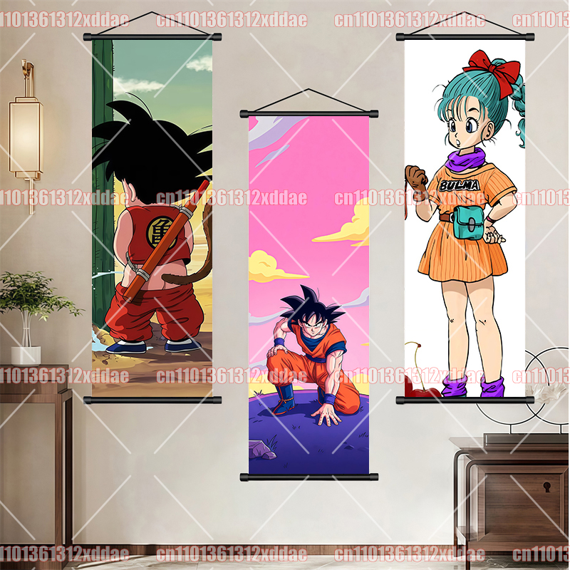 Dragon Ball Scroll Painting HD - Canvas Painting 评论和价格