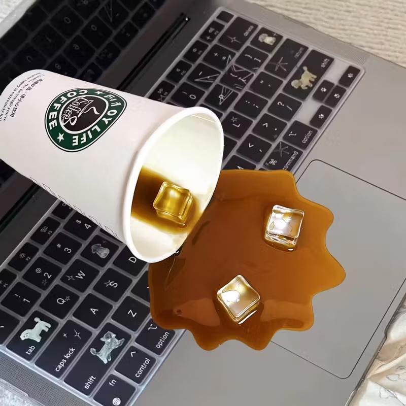 【Beautiful】1pc Overturned Coff - Home Decor Accessories 评论和价格