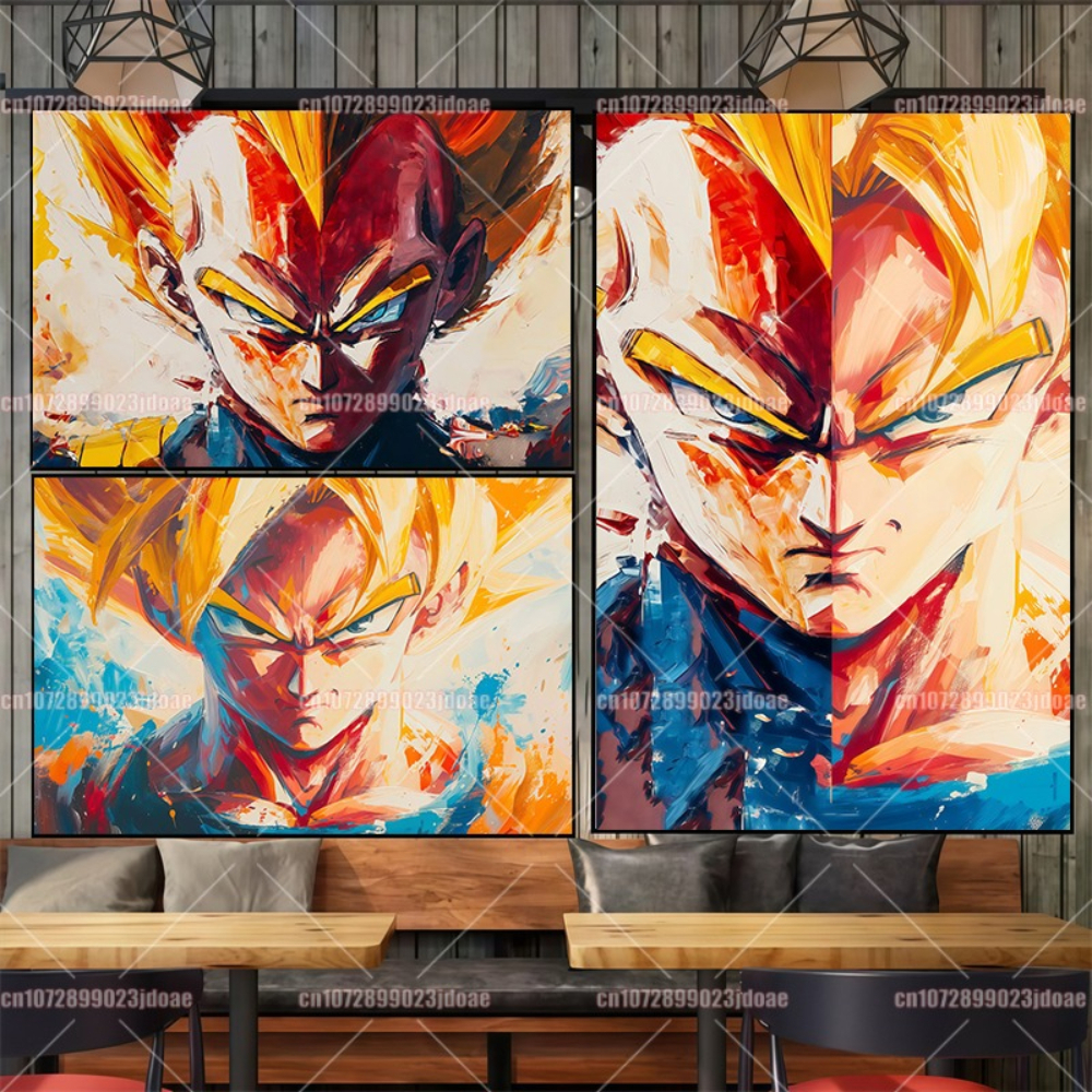 Dragon Ball Anime Wall Art - V - Home Decor Wall Art 评论和价格