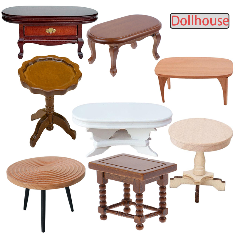 1:12 Dollhouse Miniature Round - Home Decor Furniture 评论和价格