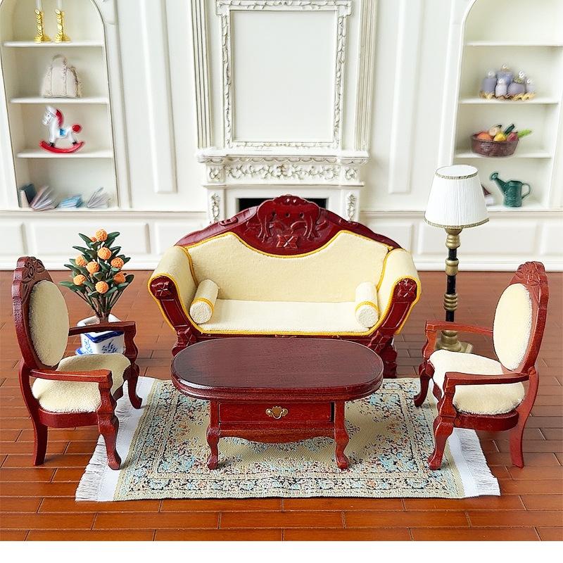 1:12 Dollhouse Miniature Round - Home Decor Furniture 评论和价格