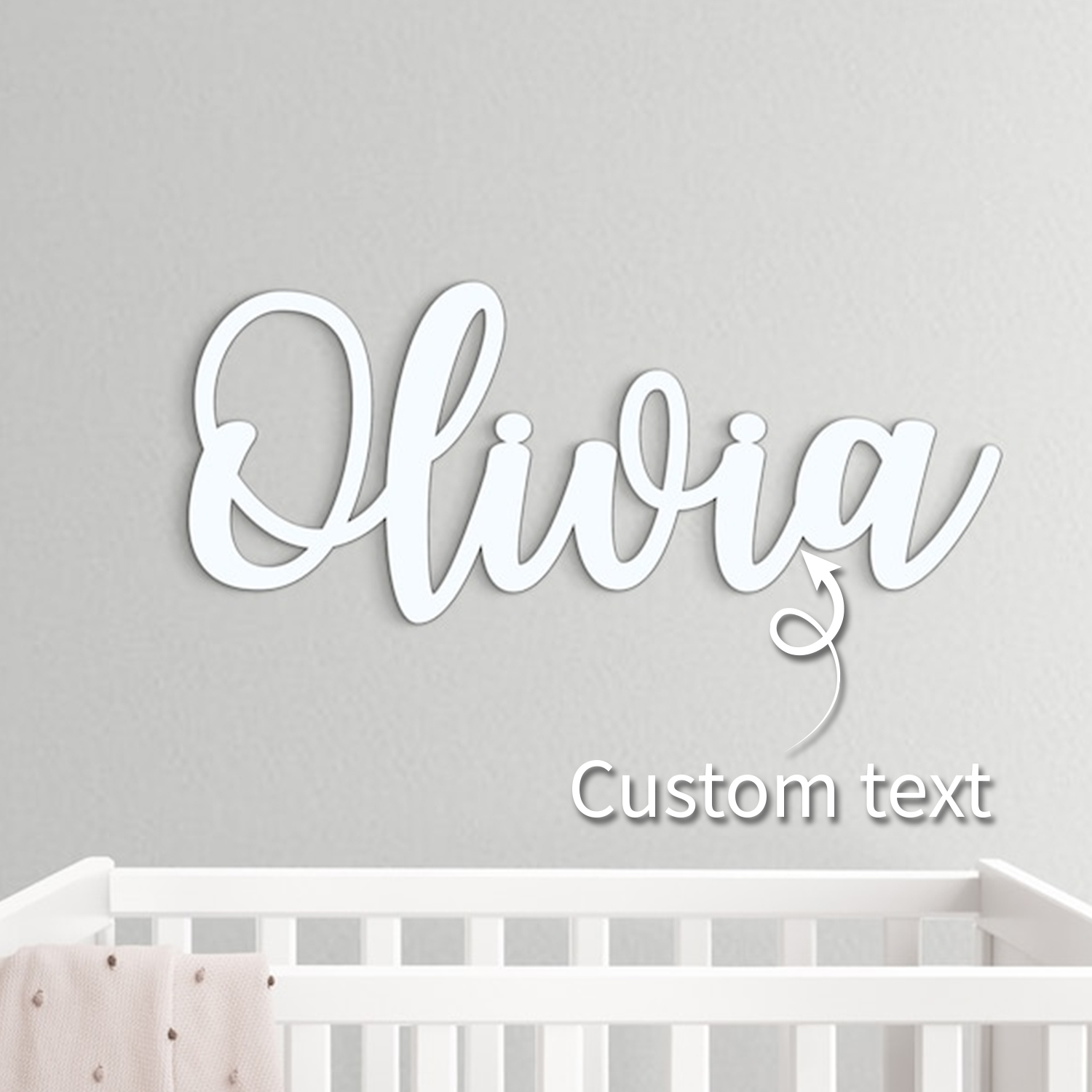 1pc Custom Wooden Name Sign,Cu - Home Decor Wall Art 评论和价格