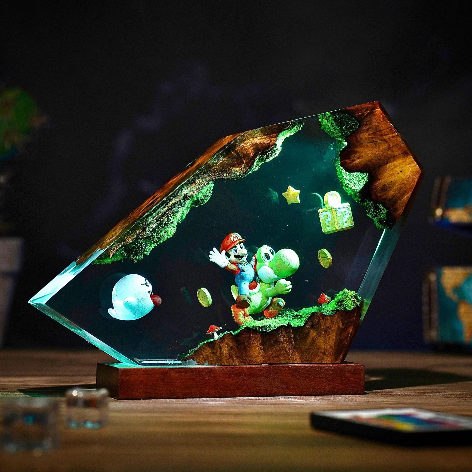 Table Resin Lamp Cartoon Anime - Home Decor Accessories 评论和价格