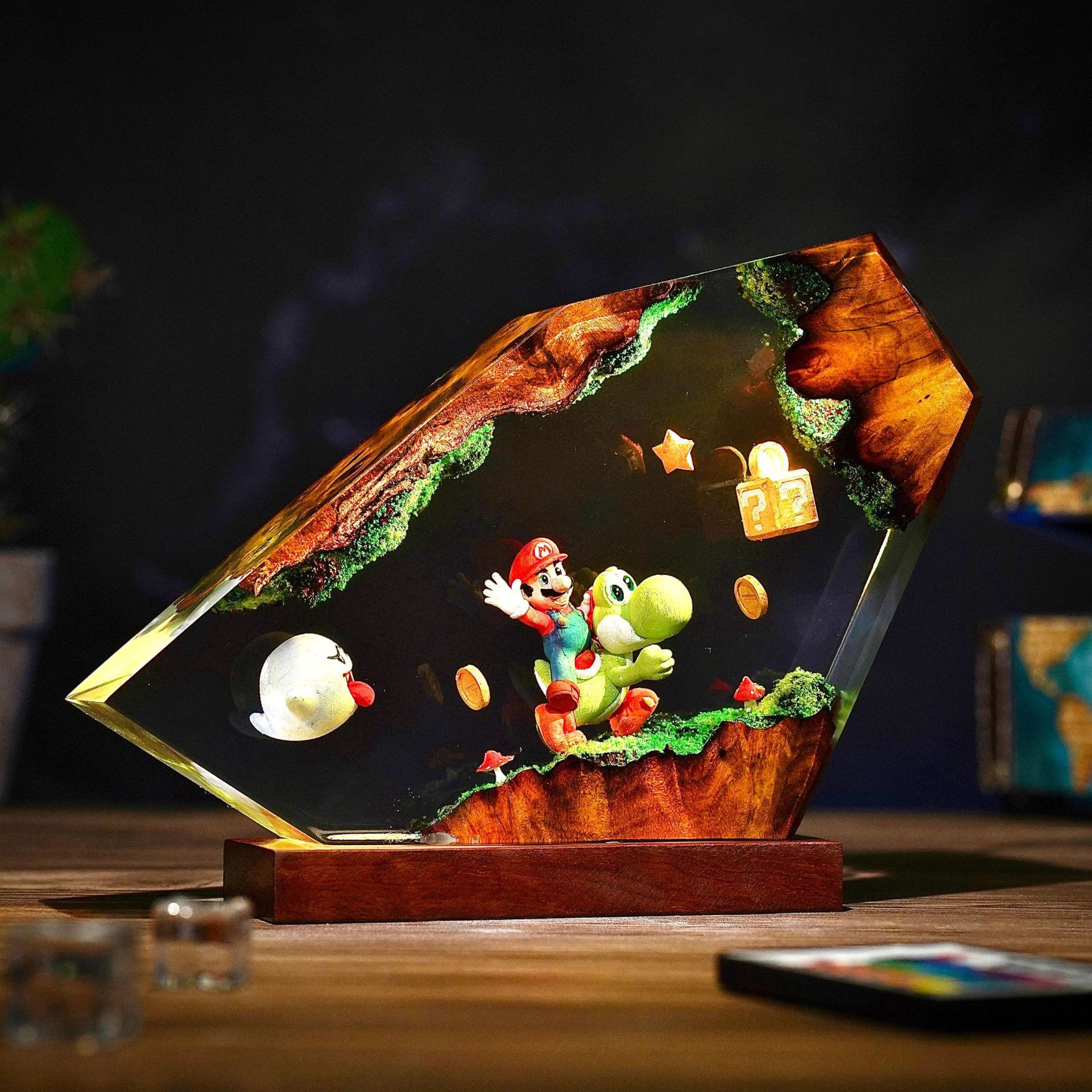 Table Resin Lamp Cartoon Anime - Home Decor Accessories 评论和价格