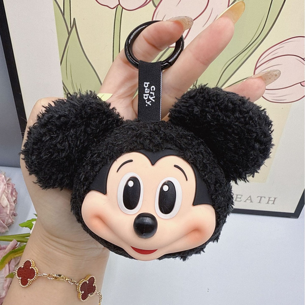 Mickey Minnie Plush Doll Keych - Home Decor Accessories 评论和价格