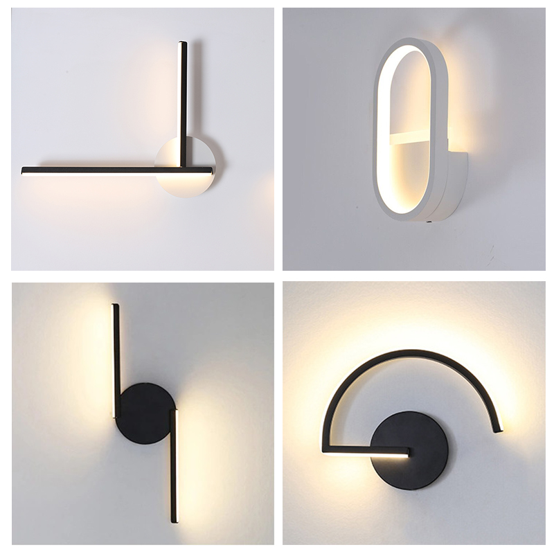 Modern Nordic LED Wall Lamp, M - Home Decor Light 评论和价格