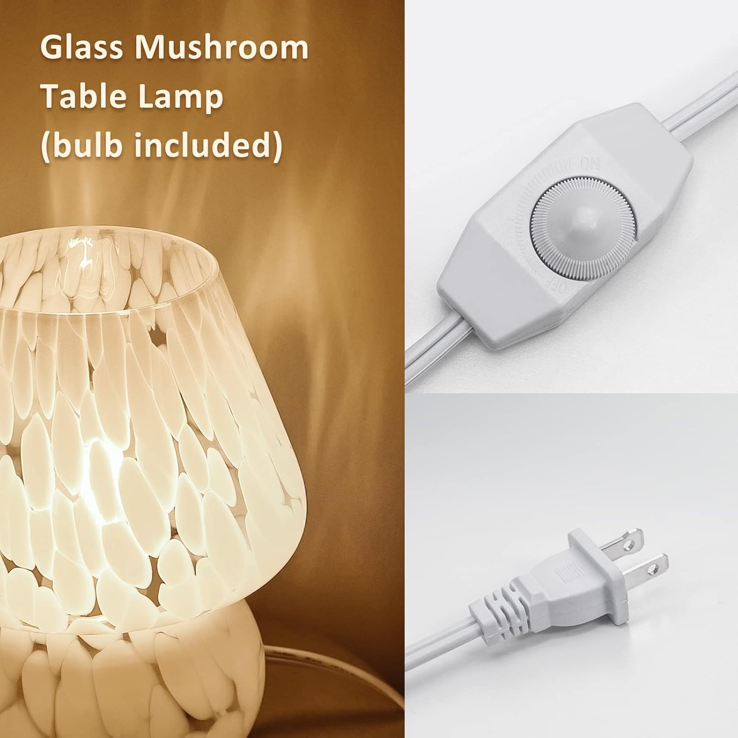 Cute Mushroom Lamp Set of 2, S - Home Decor Free Images 评论和价格