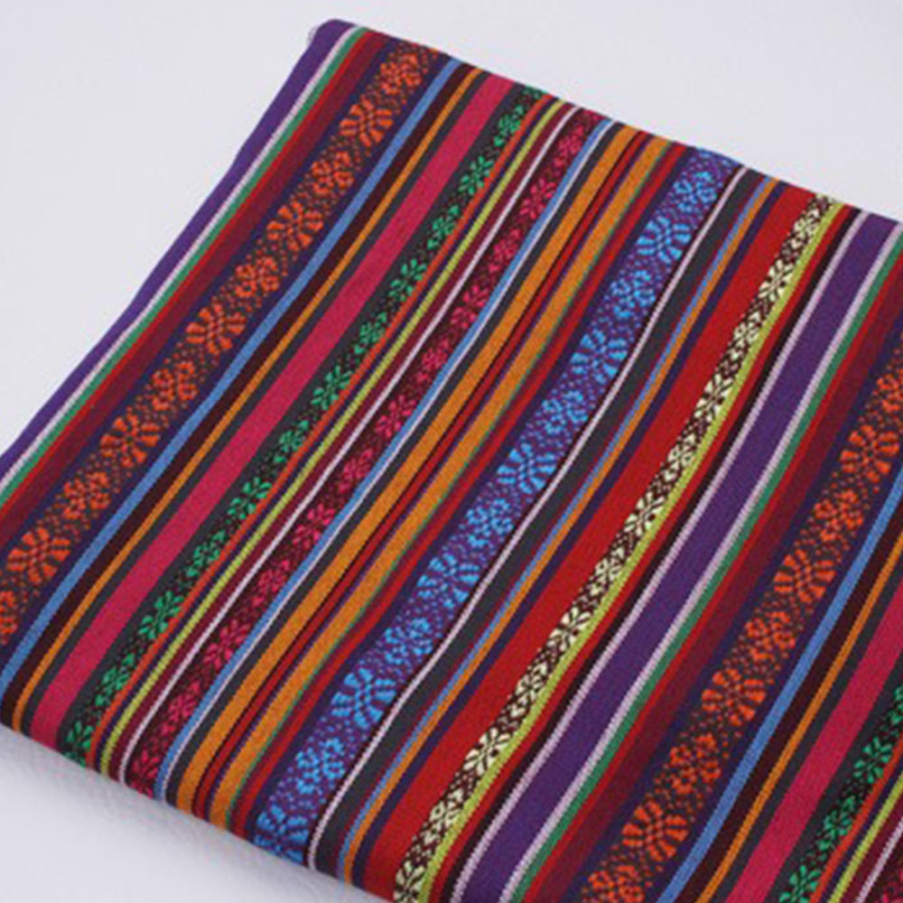 Ethnic Style Cotton Linen Fabr - Linen Table Runner 评论和价格