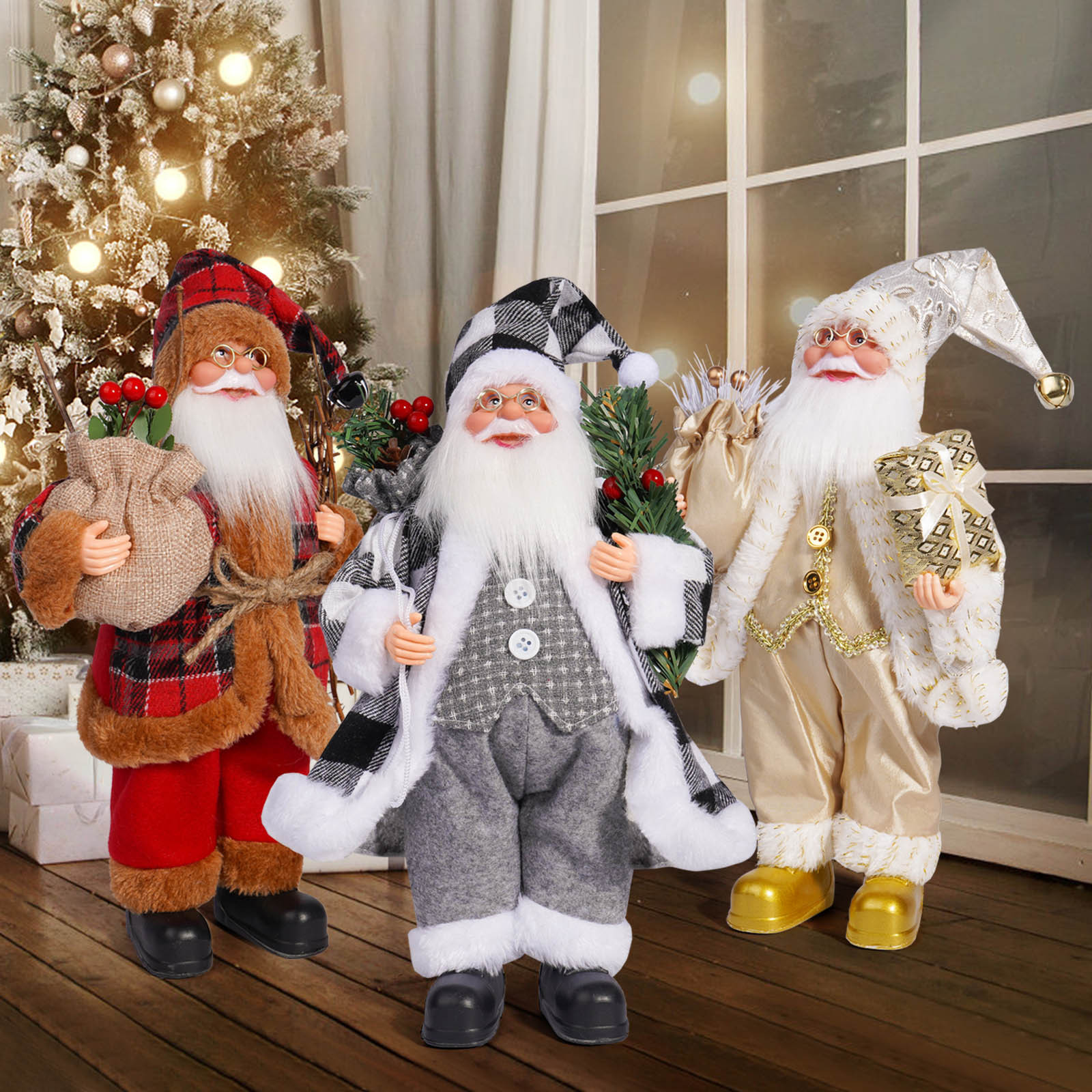 Santa Claus Doll Children Doll - Home Decor Trends 2025 评论和价格
