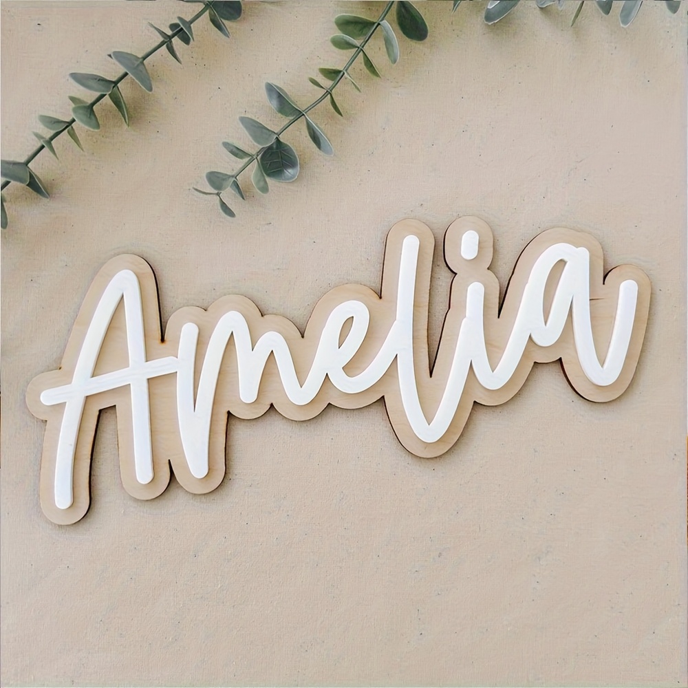 Customizable Double-Layered Wo - Home Decor Wall Art 评论和价格