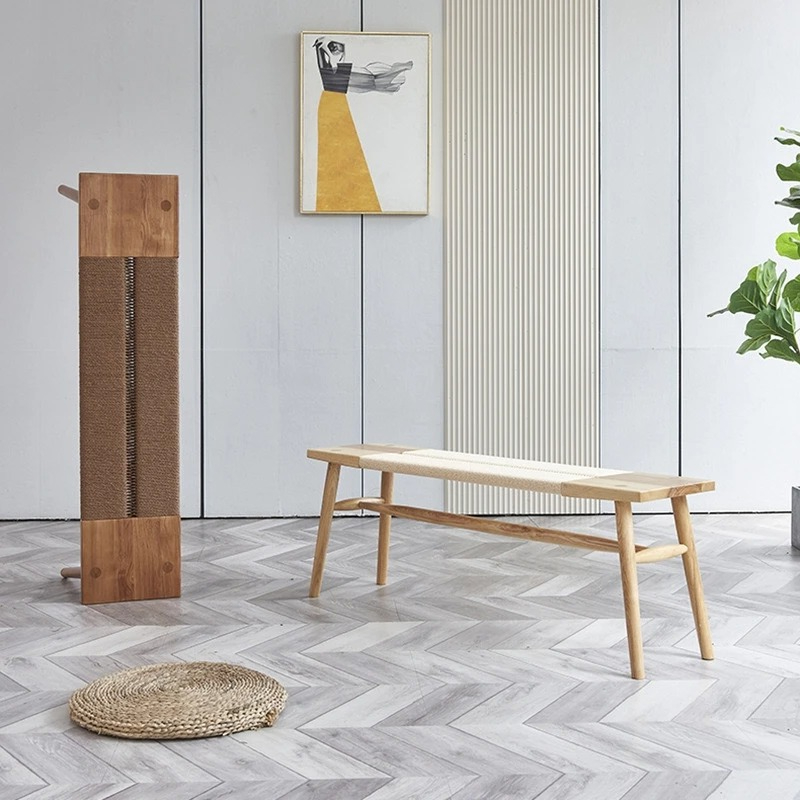 Wooden Modern Foot Stool Space - Home Decor Furniture 评论和价格